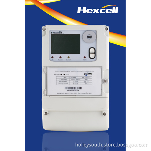 Three Phase Dlms Energy Meter (DTSD1088)